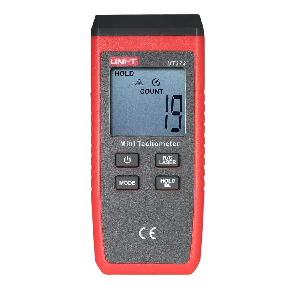 UNI-T UT373 Handheld LCD Digital Tachometer Speedometer Tach Meter Measuring Rang 0 ~ 99999 COUNT - 1