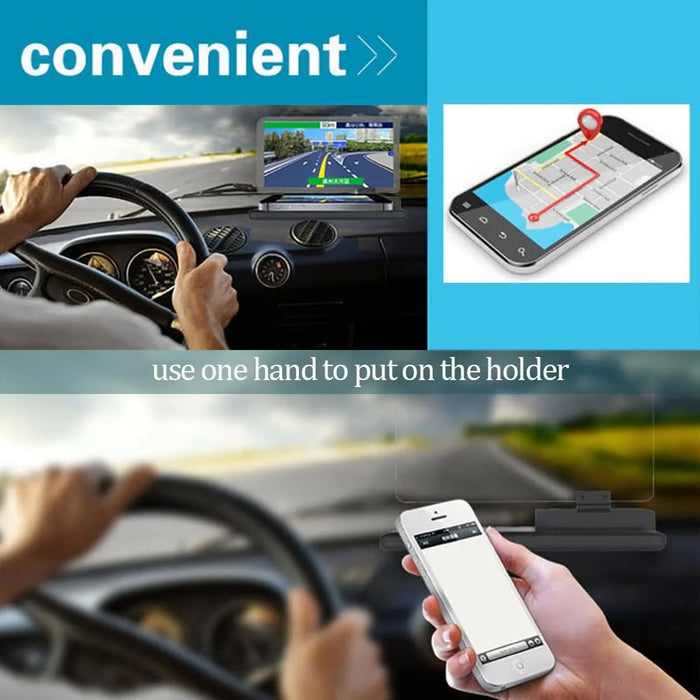 Universal Car Smartphone GPS HUD Holder - 3