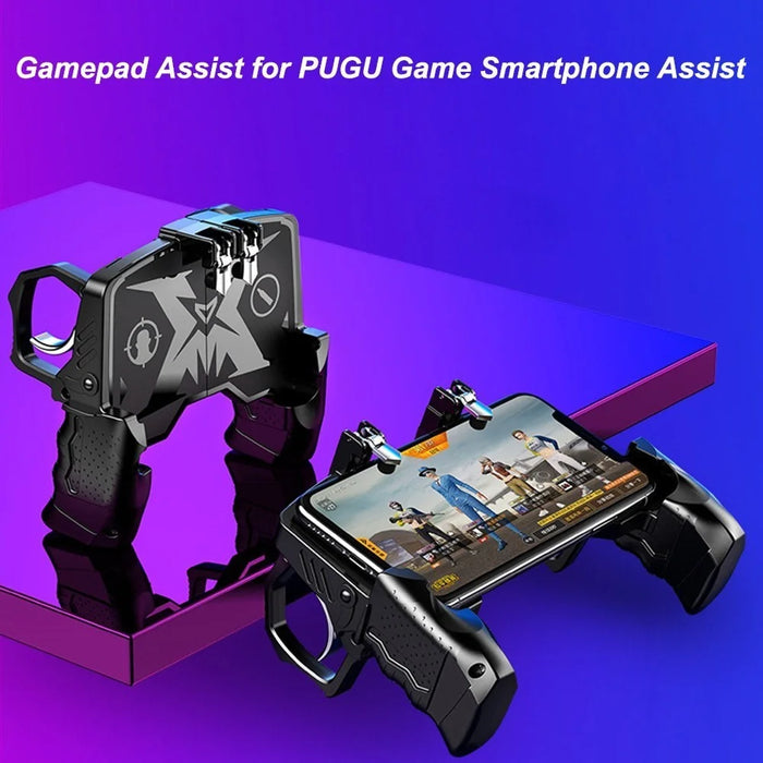 Gamepad Assist for PUGU Game Smartphone Assist Trigger Gamepad Game Button Keyboard Joystick - 7
