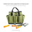Gardening Tote Bag with 8 Pockets Gardening Tool Kit Organizer - 6