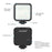 Jumpflash L49R LED Video Light Dimmable On Camera Fill Light for Photography Video - 7