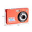 Digital Camera Mini Pocket Camera 18MP 2.7 Inch LCD Screen 8x Zoom Smile Capture Anti-Shake with Battery - Black - 5