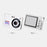 Digital Camera Mini Pocket Camera 18MP 2.7 Inch LCD Screen 8x Zoom Smile Capture Anti-Shake with Battery - Black - 6