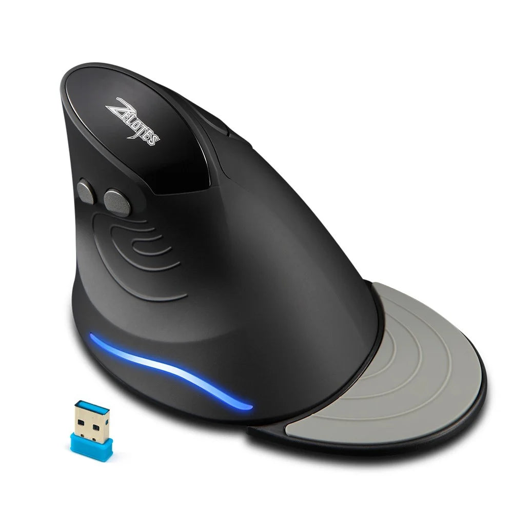 ZELOTES F-17 2.4GHz Wireless Gaming Mouse 6 Keys 3 Adjustable DPI Ergonomic Optical Mice - 2