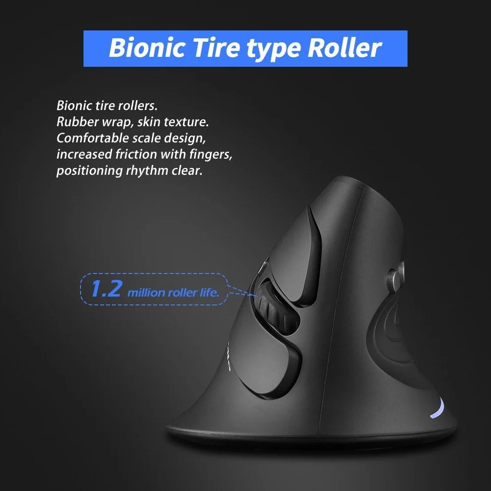 ZELOTES F-17 2.4GHz Wireless Gaming Mouse 6 Keys 3 Adjustable DPI Ergonomic Optical Mice - 3