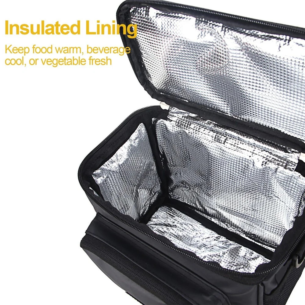 Cycling Bike Insulated Cooler Bag Handlebar Front Bag - 7