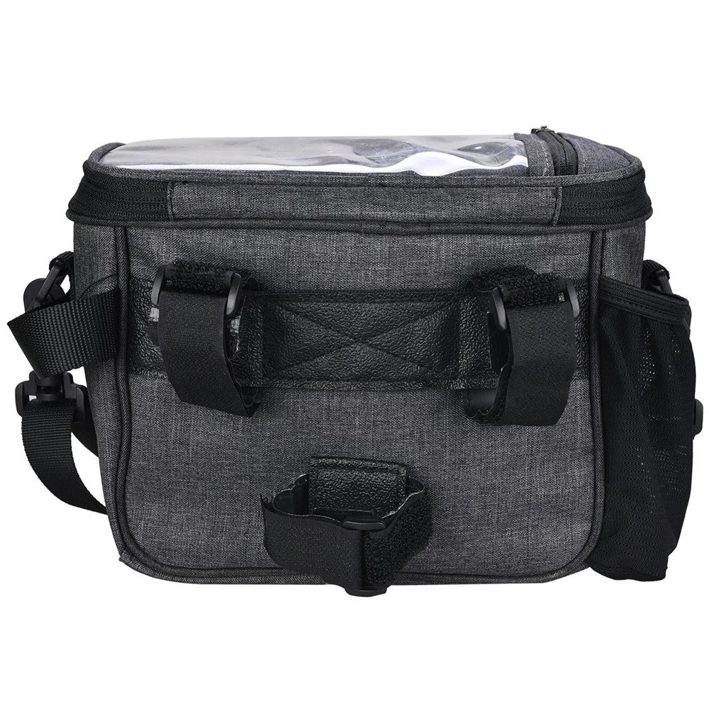 3L Bike Phone Bags with Touch Screen Phone Pocket Waterproof Bicycle Top Tube Mount - 3