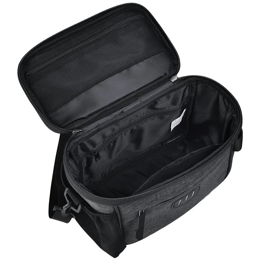 3L Bike Phone Bags with Touch Screen Phone Pocket Waterproof Bicycle Top Tube Mount - 4