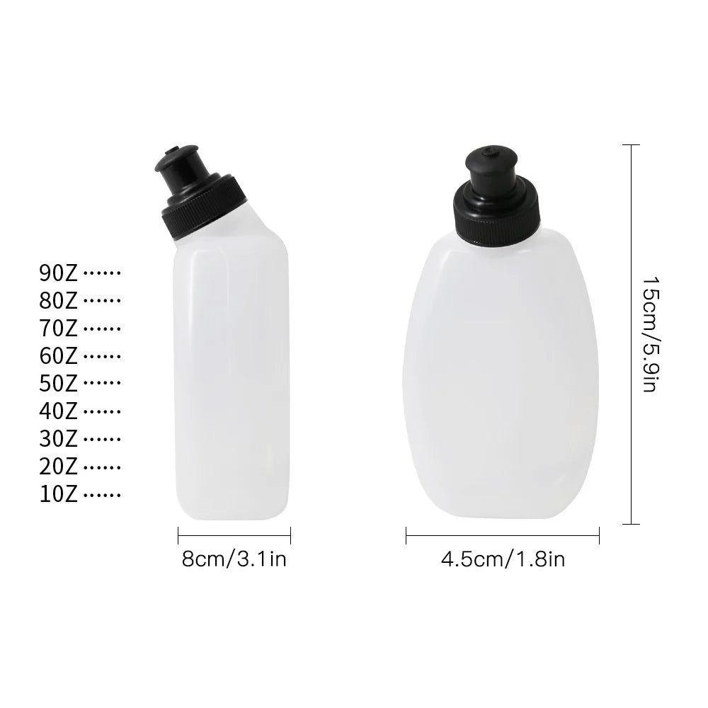 Multifunctional Waist Pack Outdoor Sports Running Bag with 2 Water Bottles - 4