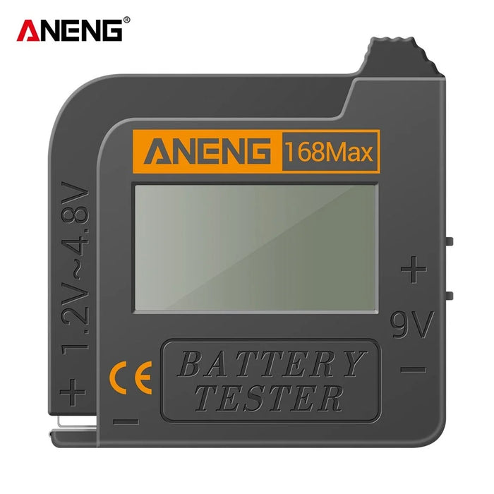 ANENG Battery Tester 168MAX Digital Display Tester Battery Voltage Checker Battery Capacity Testing Tool Universal Tester for Checking AAA AA Button Battery - 7