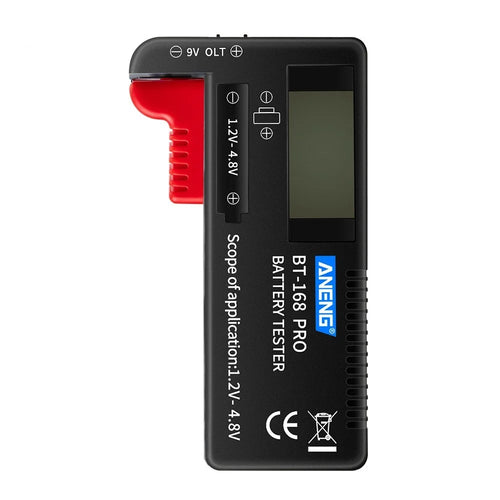 ANENG BT-168 PRO Battery Tester Digital-display Battery Checker Battery Capacity Diagnostic Tool for Checking D C AAA AA Button Battery - 1