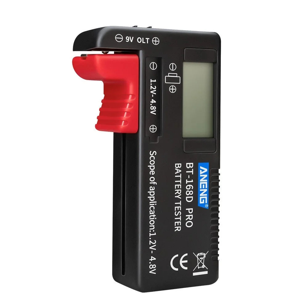 ANENG BT-168 PRO Battery Tester Digital-display Battery Checker Battery Capacity Diagnostic Tool for Checking D C AAA AA Button Battery - 2