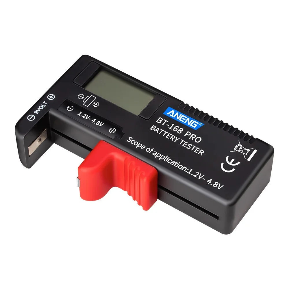 ANENG BT-168 PRO Battery Tester Digital-display Battery Checker Battery Capacity Diagnostic Tool for Checking D C AAA AA Button Battery - 3