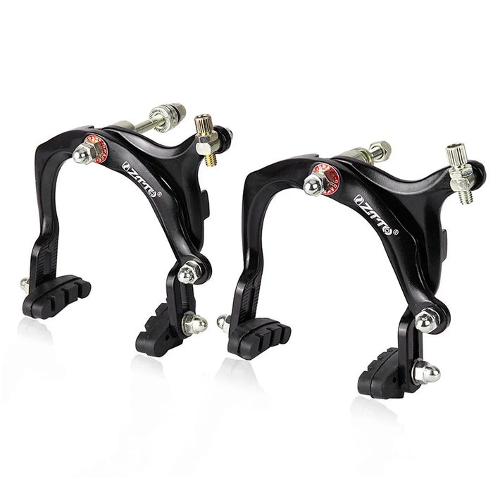 High-Strength Aluminum Bicycle Brakes Long Arm Pliers Brake Calipers C Brake for City Cycling Road Bike - 1