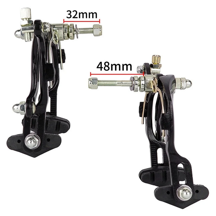 High-Strength Aluminum Bicycle Brakes Long Arm Pliers Brake Calipers C Brake for City Cycling Road Bike - 5