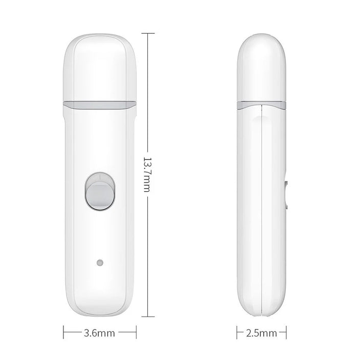 XIAOMI YPOUPIN PAWBBY Pet Nail Clippers Dog Cat Gentle Claw Paw Care Grinder Electric Trimmer Painless Paws Grooming - 4