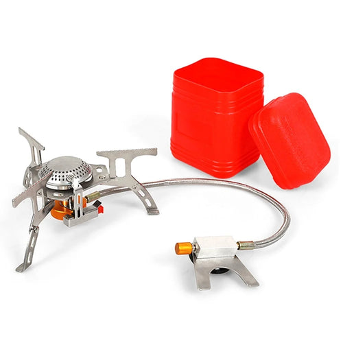 3500W Ultralight Portable Camping Stove with Storage Case for Outdoor Backpacking Hiking - Type 1 - 1