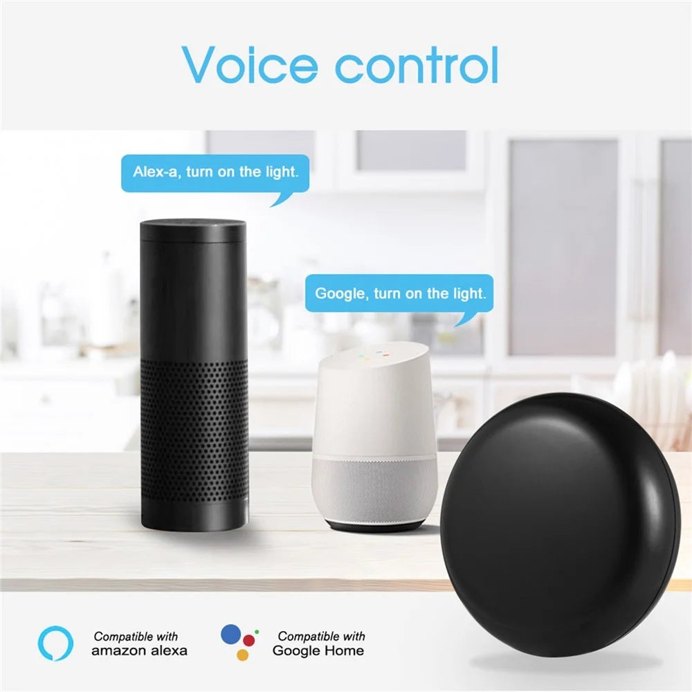 SANT-IR-OI WiFi Smart IR Remote Controller Smart Home Infrared Universal Remote Blaster for Smart Appliances via Voice and Smart Life/Tuya App Compatible with Alexa and Google Home - 6