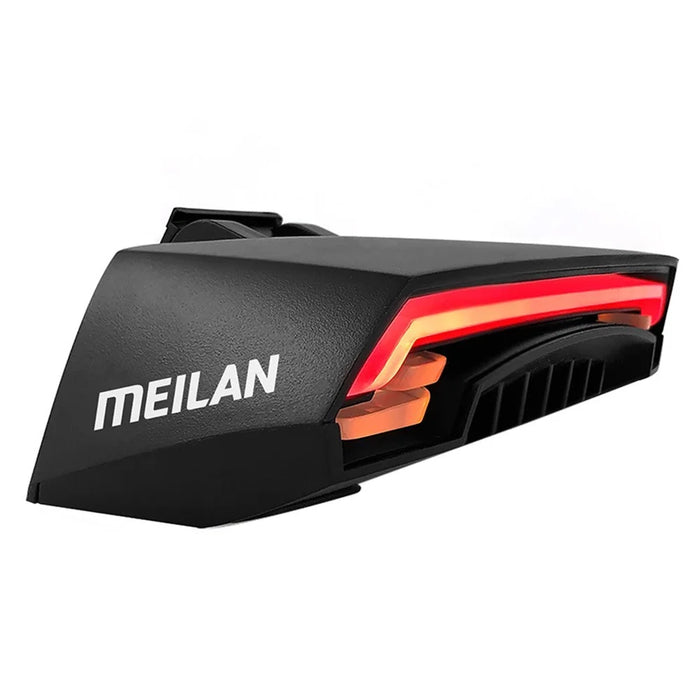 MEILAN X5 Bicycle Rear Light Ultra Bright USB Rechargeable Bicycle Taillights Waterproof Helmet Light 3 Light Mode Headlights - 1
