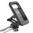 Bicycle Mobile Phone Bracket Universal Waterproof Motorcycle Handlebar Support Frame Cell Phone Holder, Size: L - Black - 1