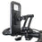 Bicycle Mobile Phone Bracket Universal Waterproof Motorcycle Handlebar Support Frame Cell Phone Holder, Size: L - Black - 2