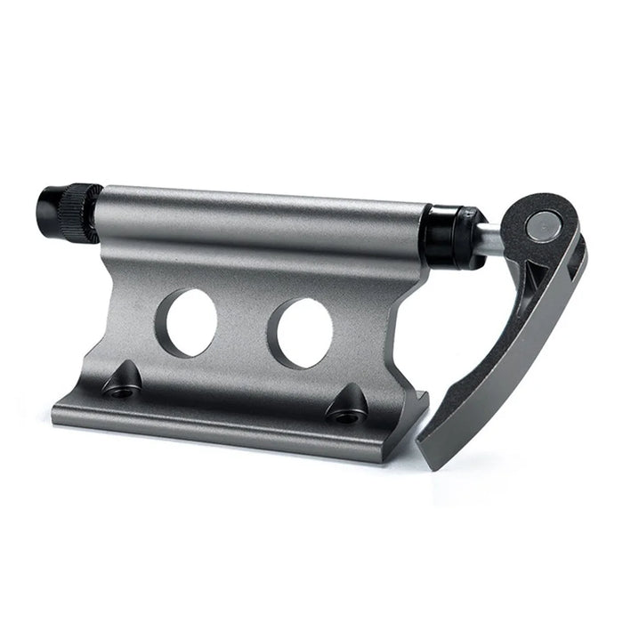 Bike Block Fork Mount Quick Release Bicycle Carrier Bicycle Front Fork Fixed Clip - Silver - 1