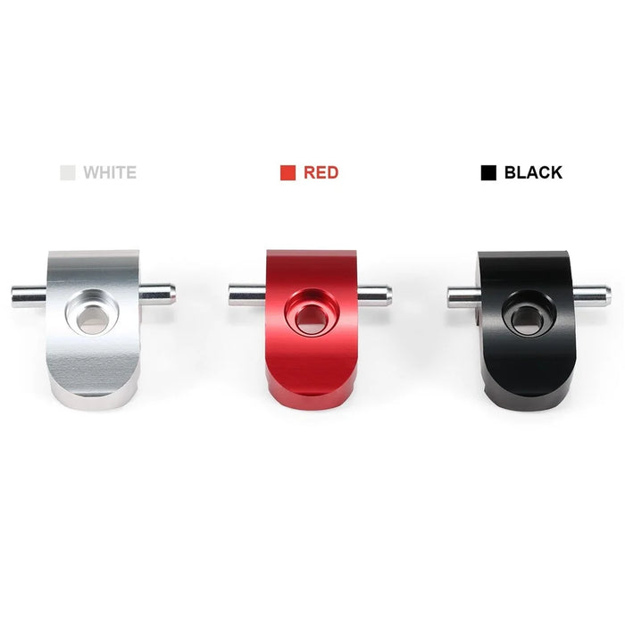 Upgraded Folding Hook Lock Buckle Front Aluminum Alloy Folding Hook Lock for Xiaomi M365  Electric Scooter - Red - 6