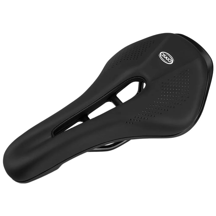 Exercise Bike Seat Cushion Shock Absorbing Replacement Padded Hollow Design Bicycle Saddle - 3