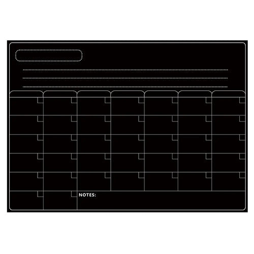 Magnetic Dry Erase Calendar board Refrigerator Stickers Kitchen Fridge Board for Weekly Monthly Schedule Daily Planner To-Do List - 1