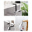 Adjustable Earphone Stand Clip-edge Headphone Holder Bracket Metal Clamp Hook Desktop Mount Headset Hanger - Black - 3