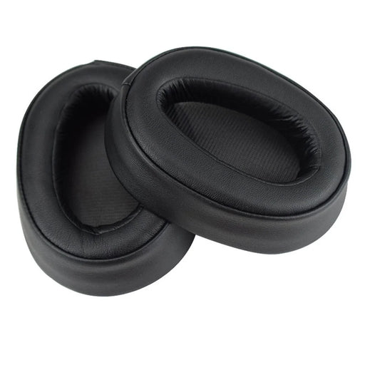 1 Pair Dust-proof Leather Breathable Headphones Cushion Replacement Ear Pads Cover for Sony MDR-100ABN WH-H900N - 1