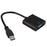 USB3.0 To VGA Adapter USB to VGA External Video Card VGA Converter - Black - 7