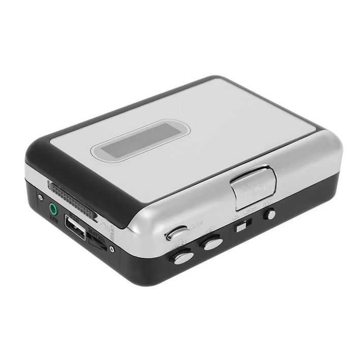 EZCAP231 Cassette Tape-to-MP3 Converter Save into USB Flash Disk Auto Partition Standalone Recorder with Earphone - 5