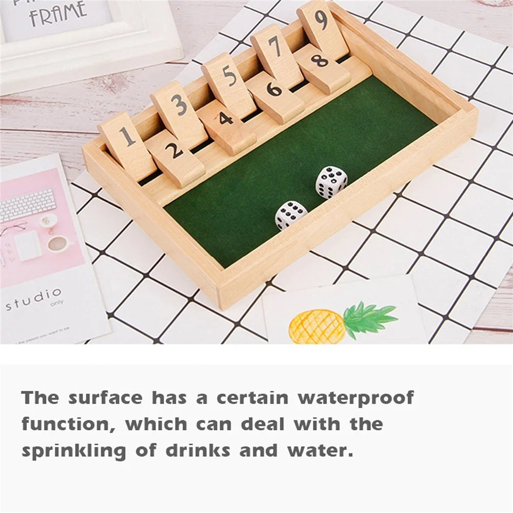 For Bar KTV Leisure Entertainment Wooden Toys Game Dices Set - 2