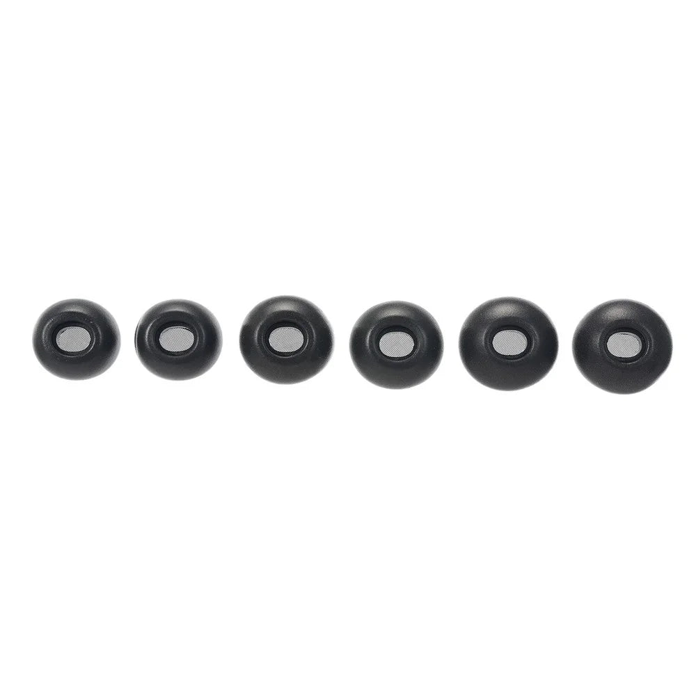 Earbuds Ear Tips Replacement for Airpods Pro Ture Wireless EarBuds for In-Ear Headphone Accessories - Black/3 Pairs - 1