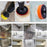31Pcs/Set Electric Drill Brush Include Clean Cloth Scrub Pads Sponge Power Scrubber Brush with Rotate Extend Long Attachment Clean Tool - 6