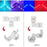 95pcs 5050 RGB LED Light Wire Strip Connection Connector Terminal-Splice Kit Accessory Tool - 4