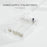 6.56ft 20LEDs Fairy String Lights Flower Shaped Decor Hanging Lights Waterproof Garden Patio Lighting for Wedding Party Christmas Halloween - 7