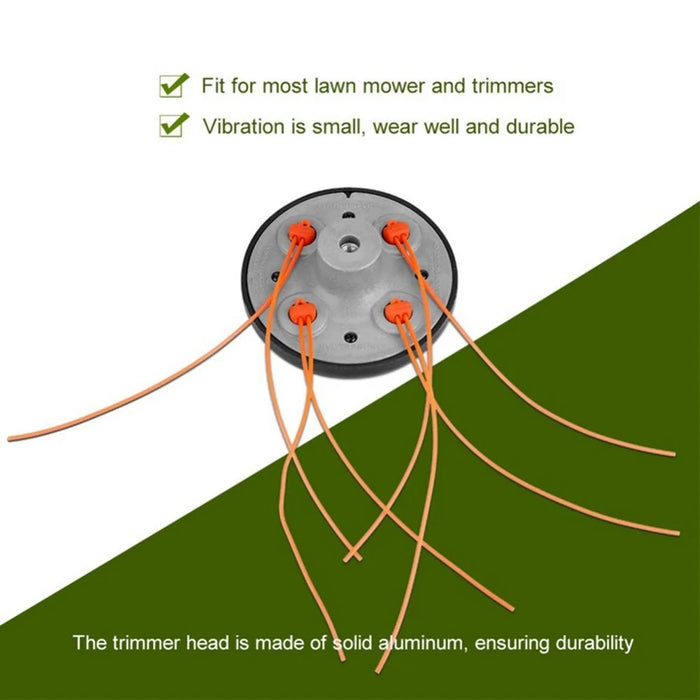 Durable Universal Lightweight String Trimmer Attachment Head for Brushcutter - 5