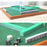 For Travel Family Leisure Time Portable Mini Mahjong Set with Folding Mahjong Table - 7
