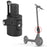 For Xiaomi M365/Pro Electric Scooter Metal Foldable Solid Pole Base Replacement Accessory - Black - 5