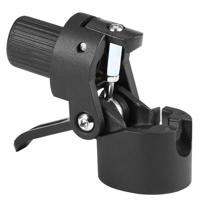 For Xiaomi M365/Pro Electric Scooter Metal Foldable Solid Pole Base Replacement Accessory - Black - 7
