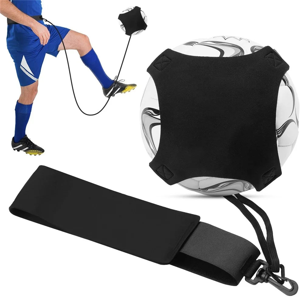 Soccer Trainer Kick Trainer Practicing Training Aid with Adjustable Belt - 1