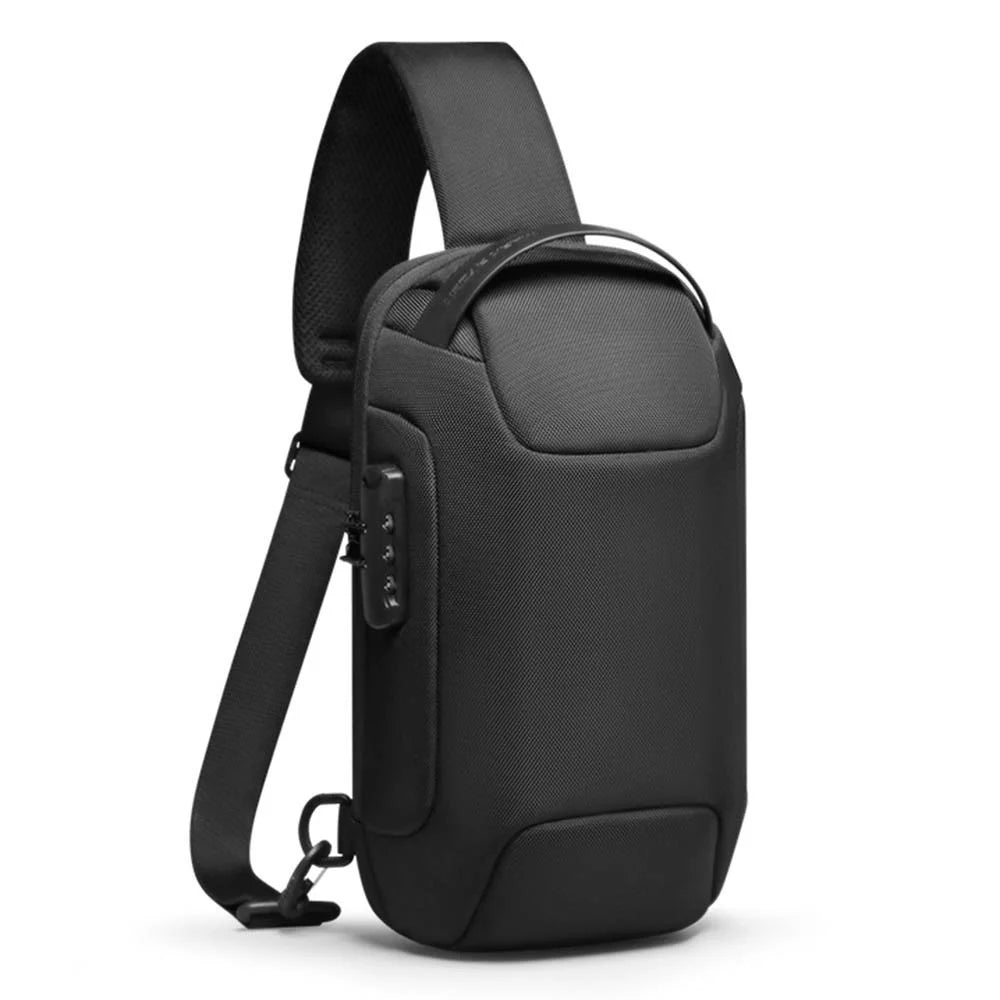MARK RYDEN Multi-Purpose Anti-Theft Man Bag Pack Men Crossbody Bag - Black - 1