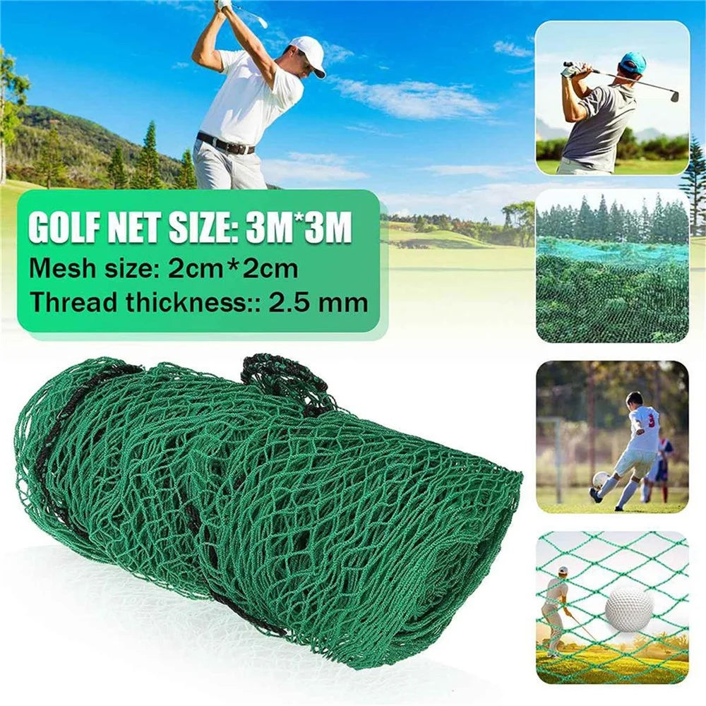 3 x 3 Meters Golf Practice Net High Impact Netting Training Aids Mesh Garden Netting for Outdoor Sports Accessories - 4