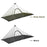 Outdoor Sports Mesh Tent Backpacking Hiking Camping Tent with Carrying Bag - Black - 5