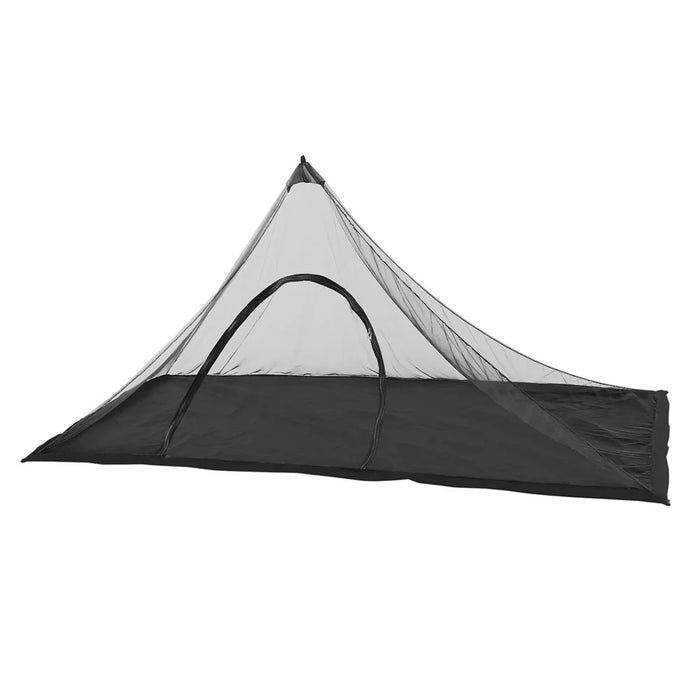 Outdoor Sports Mesh Tent Backpacking Hiking Camping Tent with Carrying Bag - Black - 7
