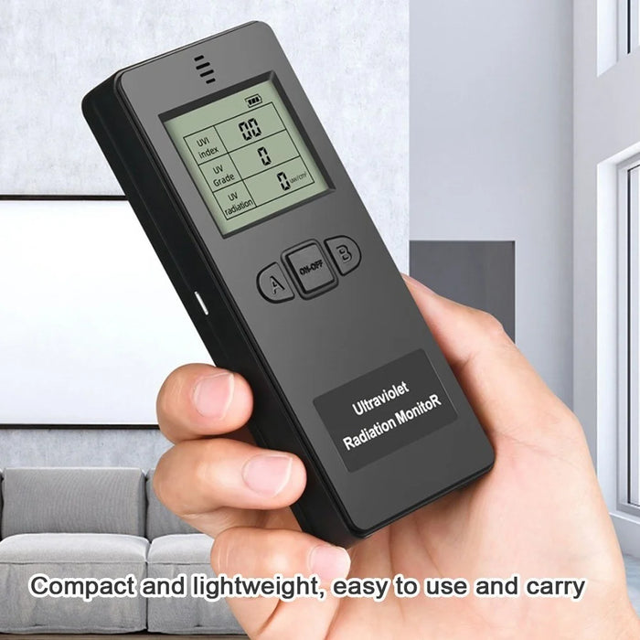 Portable LCD Digital Ultraviolet Radiation Detector Ultraviolet UV Tester - 3