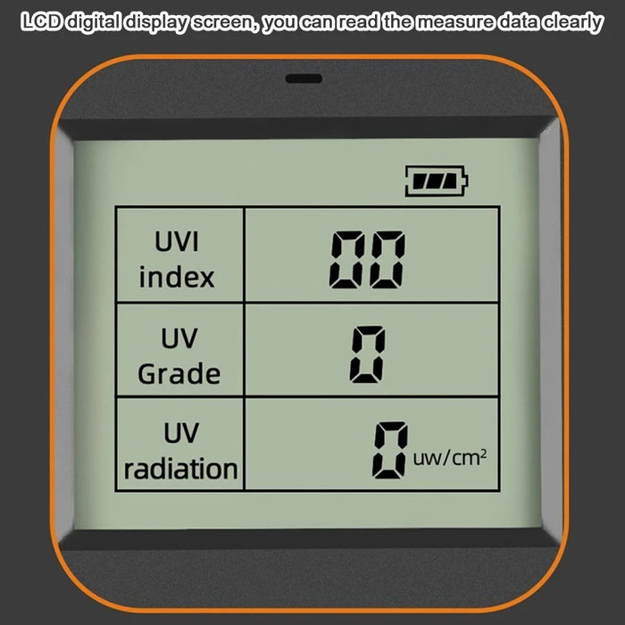 Portable LCD Digital Ultraviolet Radiation Detector Ultraviolet UV Tester - 4