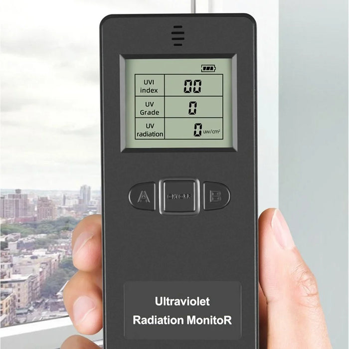Portable LCD Digital Ultraviolet Radiation Detector Ultraviolet UV Tester - 7